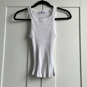 Zara White Tank